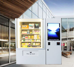 電子プロダクト軽食のLCDの広告スクリーンが付いている小型市場の自動販売機